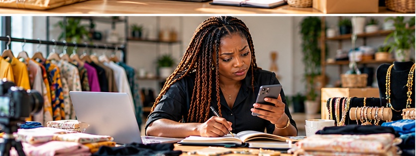 Nigerian online vendor working to attract customers